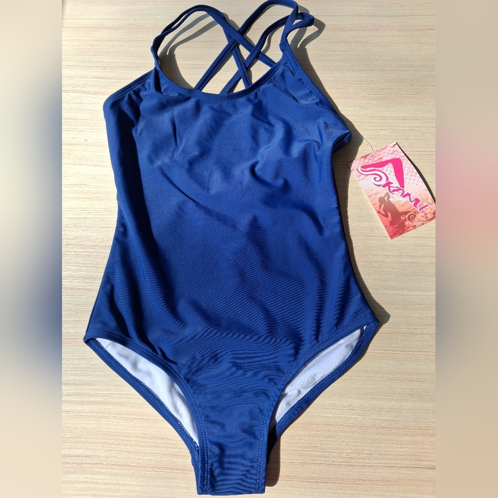 Girl's Kanu Surf Navy One Piece